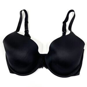 BALI | Black Lace Detail Full Coverage Convertible Bra 34DD